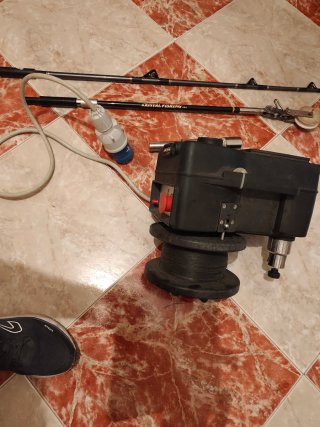Carrete pesca eléctrico kristal fishing 730xl