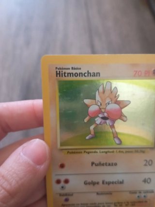 Carta Pokemon Hitmonchan Base Set