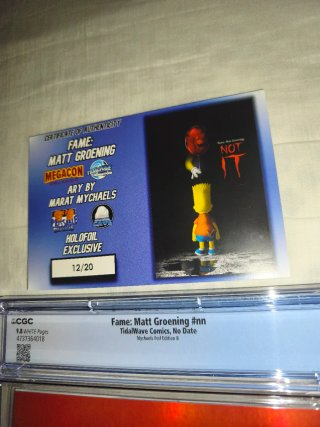 Simpsons - Matt groening cgc