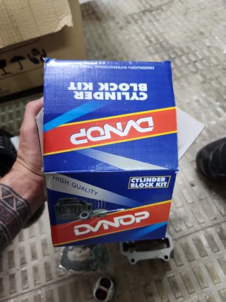 Cilindro y pistón DYNOP para moto