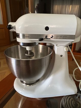 Amasadora KitchenAid Classic 4.3L Blanca