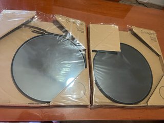 2 Espejos Redondos Inspire Ø51cm