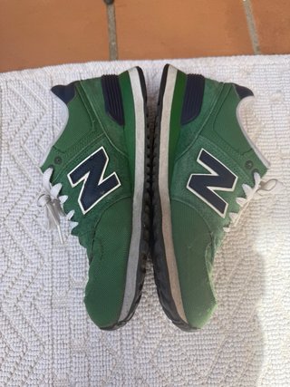 Zapatillas New Balance Verdes y Azules