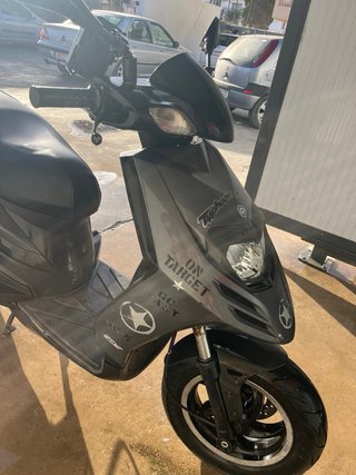 Piaggio Typhoon 50 Negra/Gris