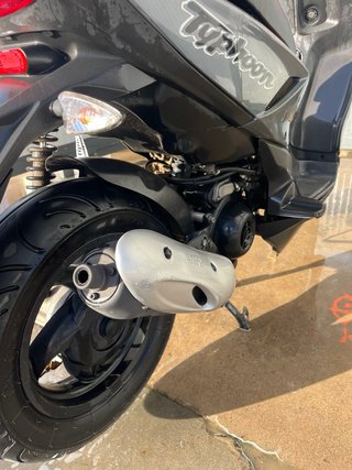 Piaggio Typhoon 50 Negra/Gris