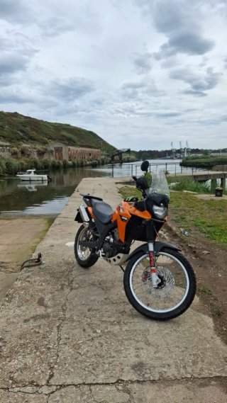 Derbi Terra Adventure Naranja