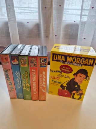 Lote 5 Películas VHS Lina Morgan