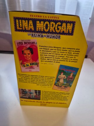 Lote 5 Películas VHS Lina Morgan