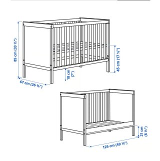 Cuna Ikea Sundvik