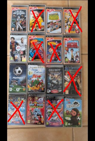 Lote 12 Giochi PSP