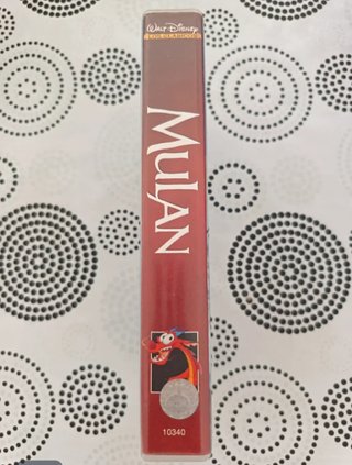 Mulán VHS Los Clásicos Disney Español