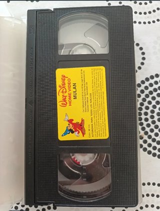Mulán VHS Los Clásicos Disney Español