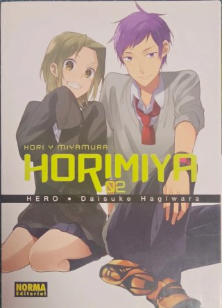 Volúmenes 1 y 2 del manga horimiya