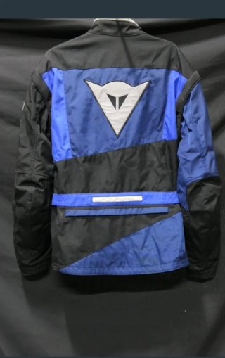 Chaqueta Dainese Moto Azul y Negra