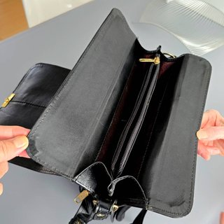 Bolso Merkur Piel Negro Hombre