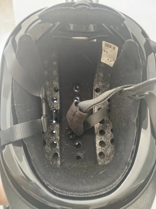 Casco hípica Fouganza negro