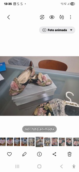 Zapatos de fallera con tela sobrante