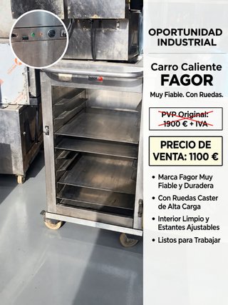 Carro Caliente Industrial FAGOR