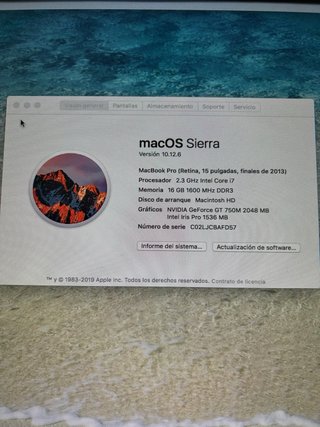 MacBook Pro Retina 15” 2013