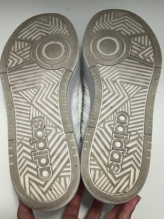 Zapatillas Adidas hoop 3 Blancas