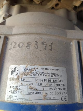 Generador Honda GX270/160