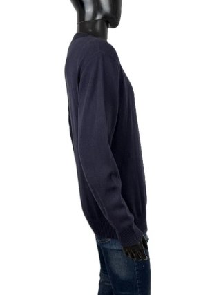 Maglione Tommy Hilfiger Uomo XL Cotone Blu Logo