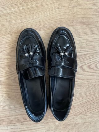Mocasines Parfois Piel Sintética Negros
