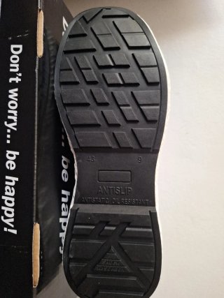 Zapatillas de seguridad U-Power negras y verdes