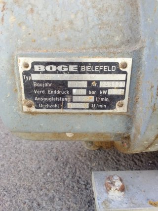 Compresor de aire industrial