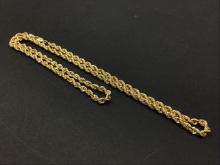 E699071-22 CADENA ORO 18K 25CM