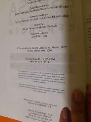 Diccionario Espasa de la lengua española secund...