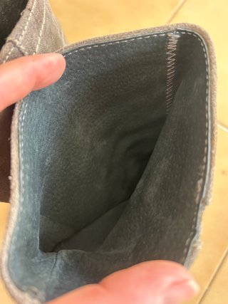 Botas ante piel auténtica t.38