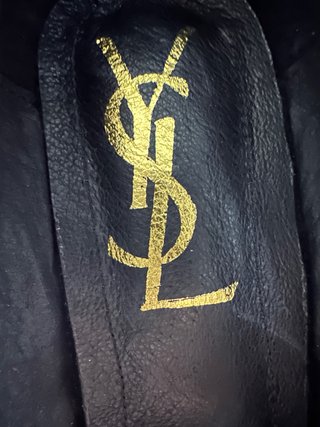 Saint Laurent Tribtoo Scarpe Tacco Rosse 38