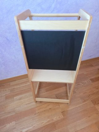 Torre Montessori Infantil con Pizarra Sweet Home