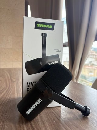 Micrófono Shure MV7X XLR Negro