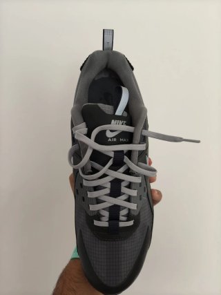 T45,5 Nike Negro/Gris