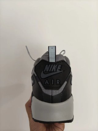T45,5 Nike Negro/Gris