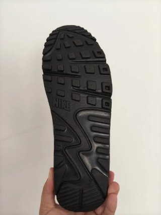 T45,5 Nike Negro/Gris