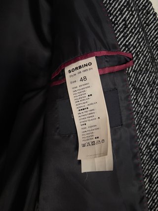 Cappotto Uomo Sorbino Grigio - Taglia 48