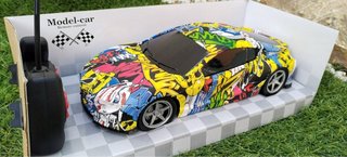Coche teledirigido con mando