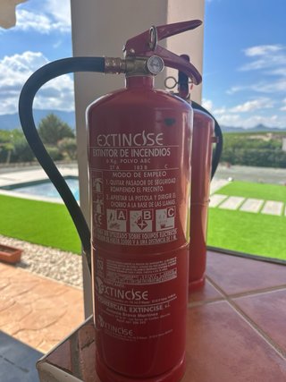 2 Extintores de Incendios Extincise 6kg ABC