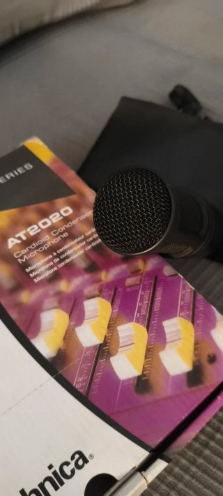Micrófono Condensador Audio-Technica AT2020