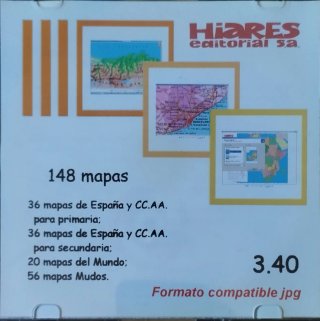 CDs Interactivos Mapas España y Mundo