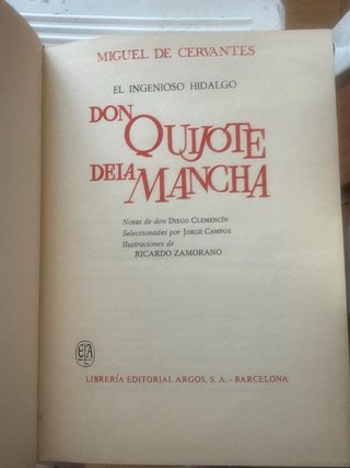 Don Quijote de la Mancha