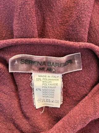 Maglia Serena Barberi prugna