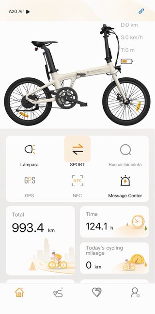Bicicleta Eléctrica ADO A20 AIR Plegable