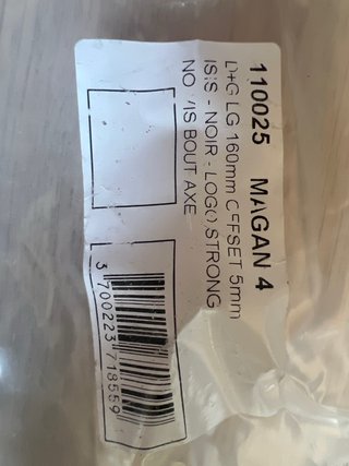 Biela Stronglight Bosch EMTB 160mm