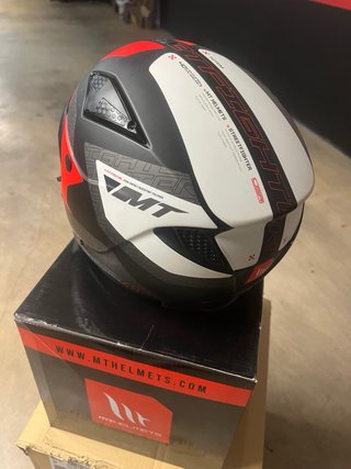 Casco MT STR3 Negro/Rojo