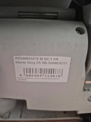 Silla coche Britax Römer Advansafix III SICT