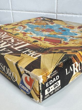 Juego de mesa La Ruta del Tesoro de CEFA, años 80.